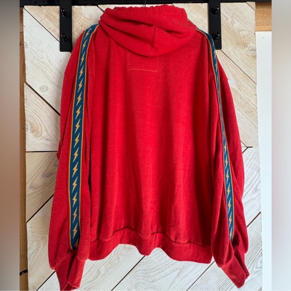 Aviator Nation Bolt Hoodie, Red Size XL - Picture 5 of 6